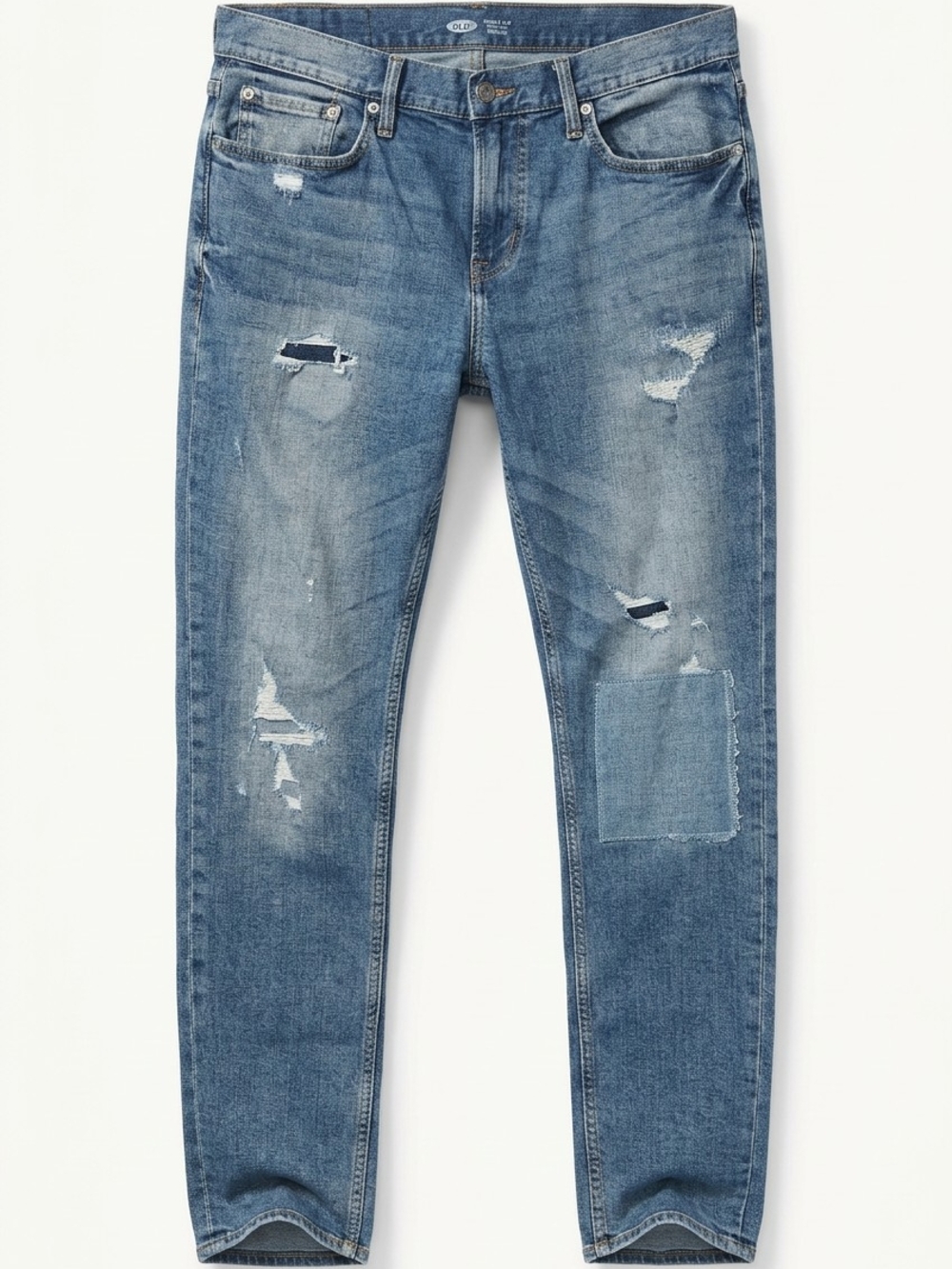 Old Navy Relaxed Slim Distressed Jeans